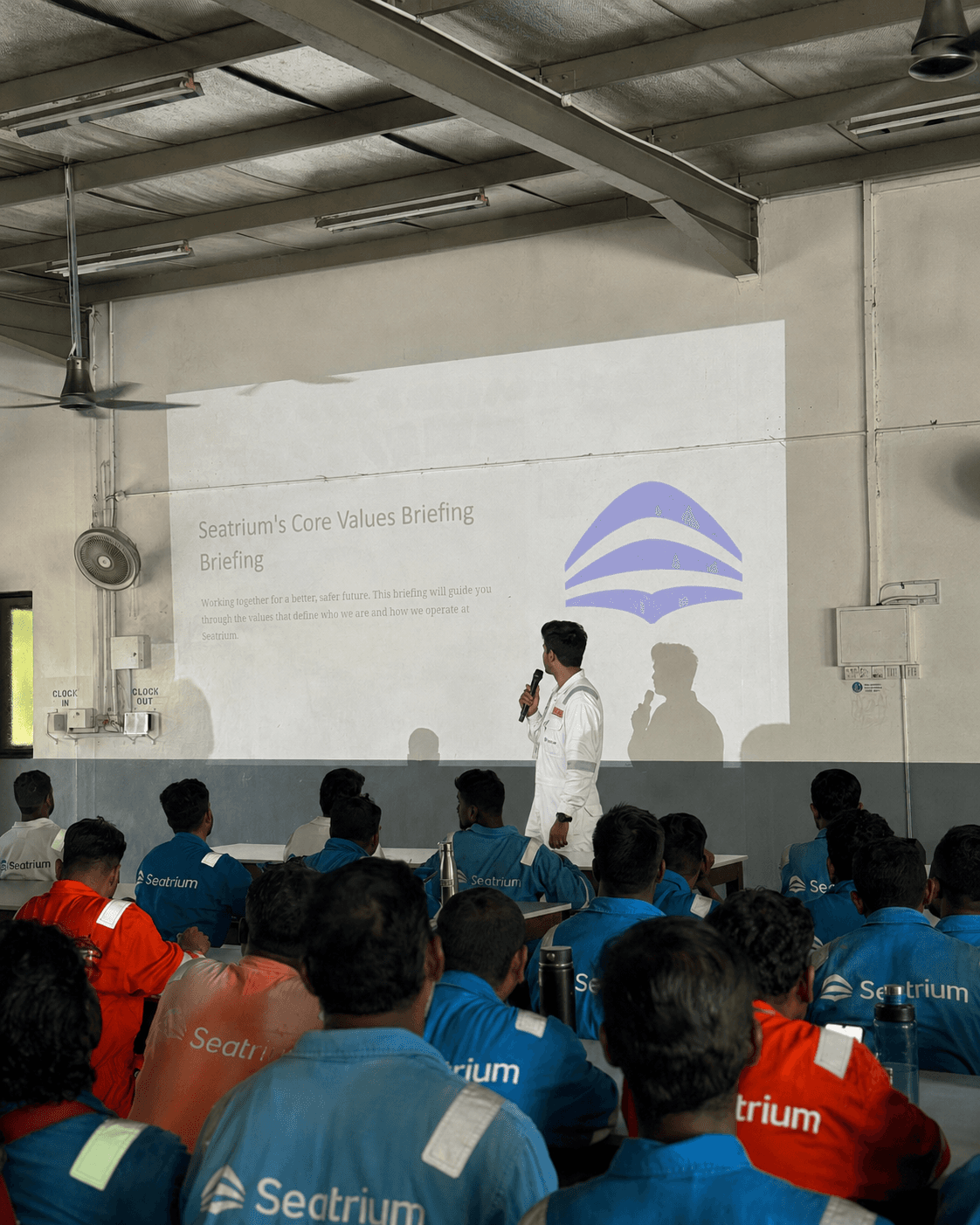 Offshore platform representing Seatrium project work