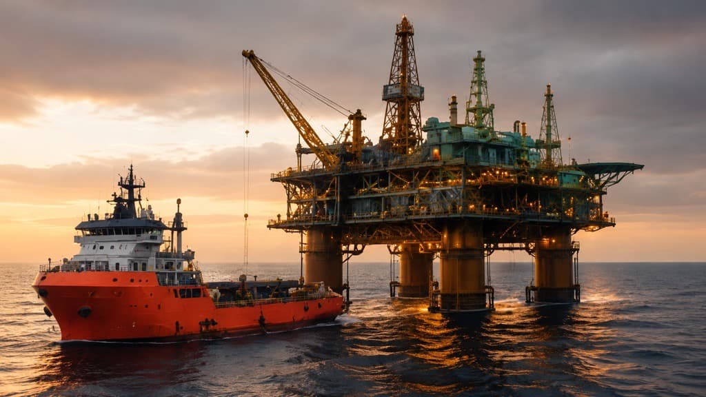 Shell Crux offshore platform